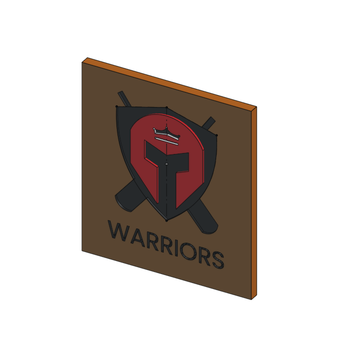 Warriors Cricket Club Logo - Printed Result
